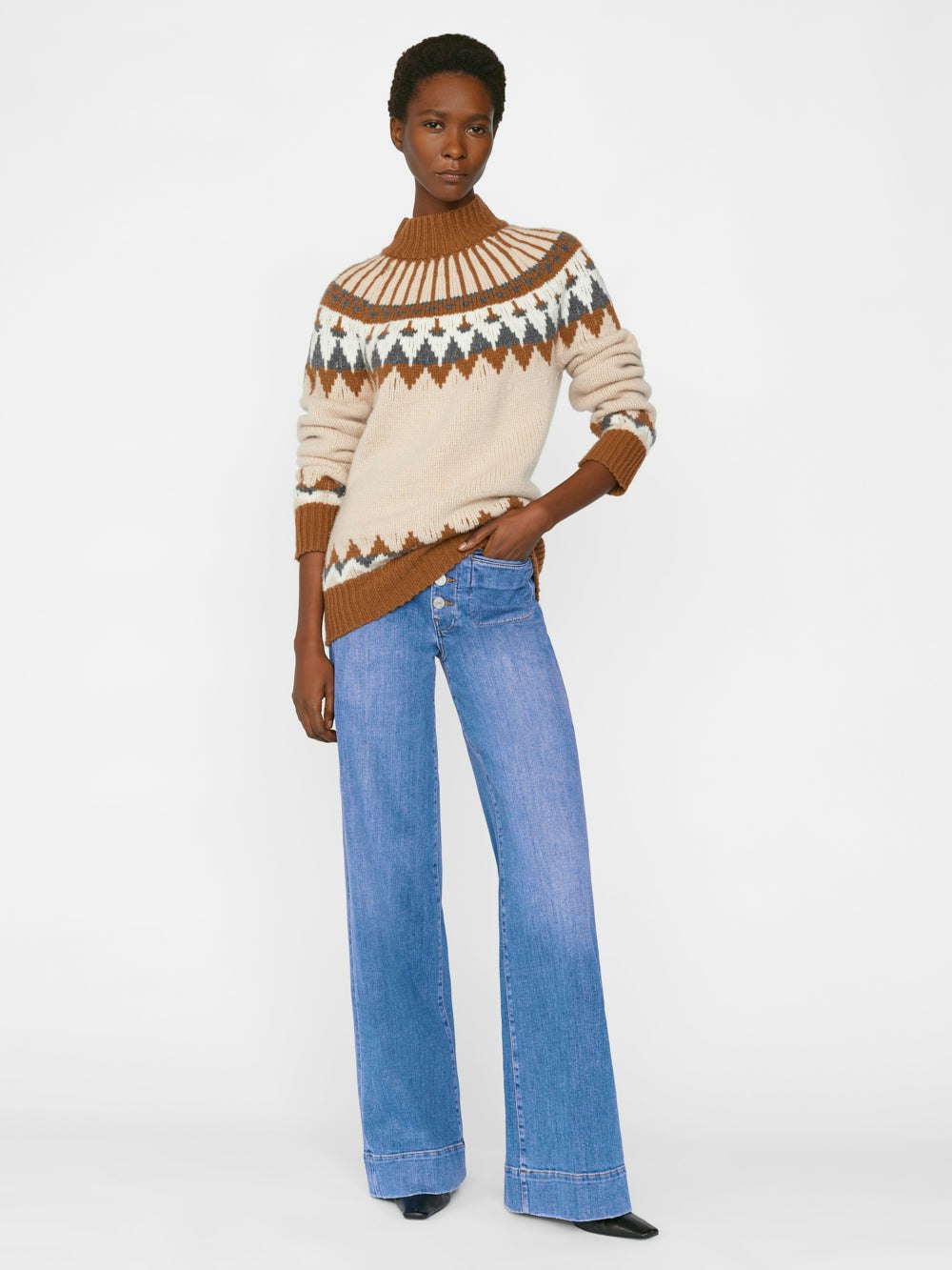 sweater full body view